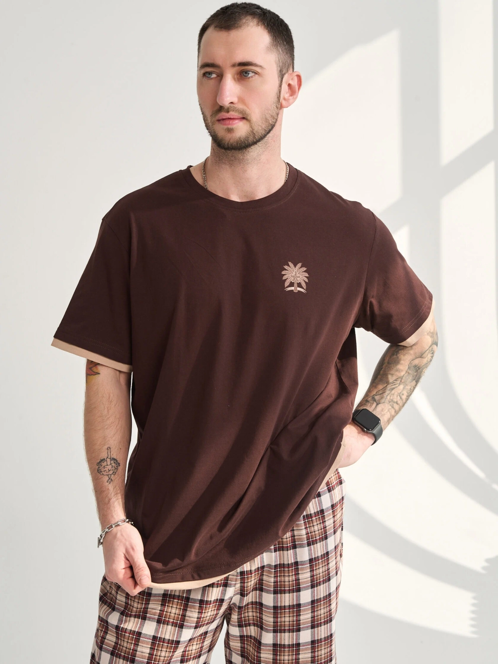 Комплект мужской "Пальма" (бриджи)