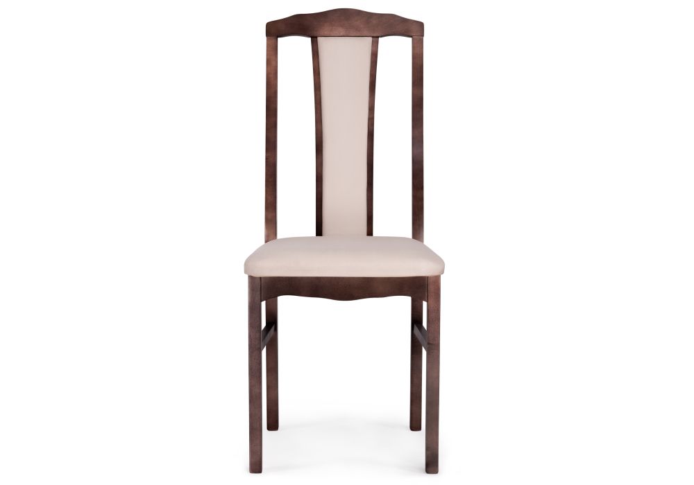 Деревянный стул Гроджин бежевый / орех