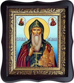 Олег Брянский Святой благоверный князь. Икона на холсте.