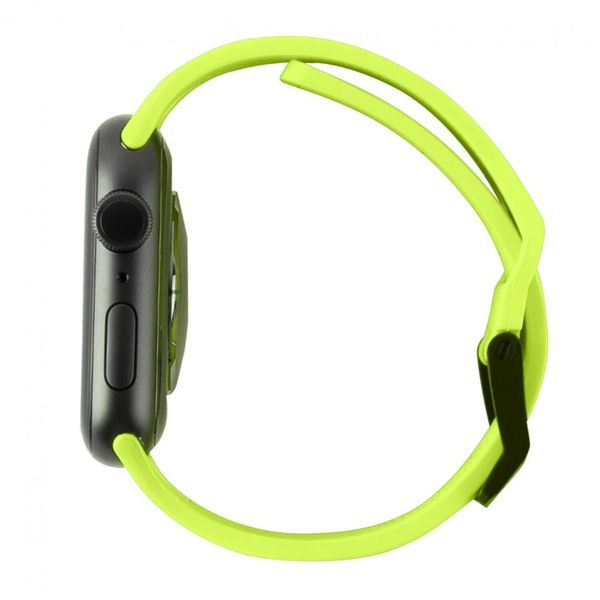 Ремень силиконовый UAG Scout Silicone для Apple Watch 44/42 желто-зеленый (Billie)