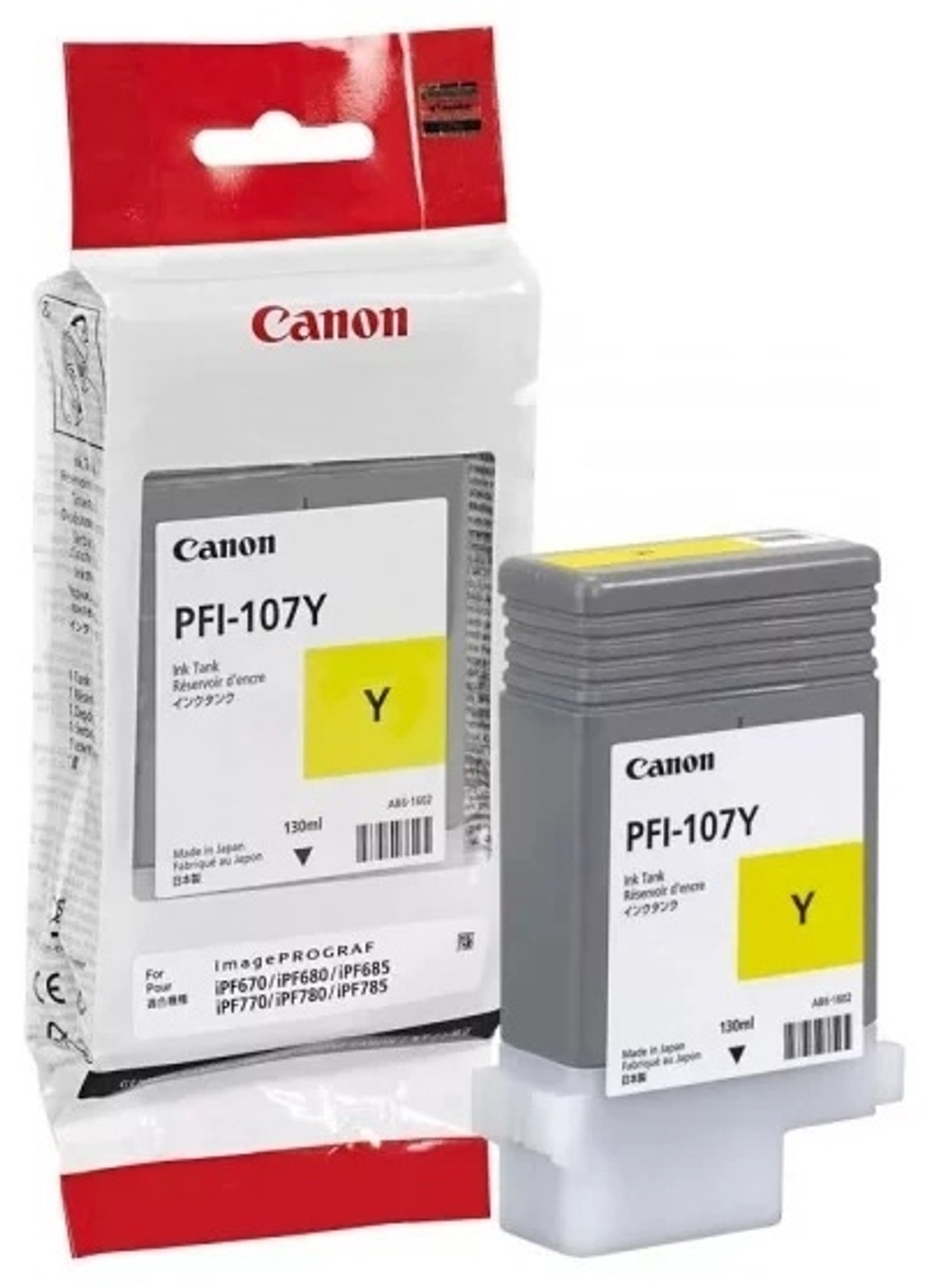 Картриджи Canon PFI-107Y желтый