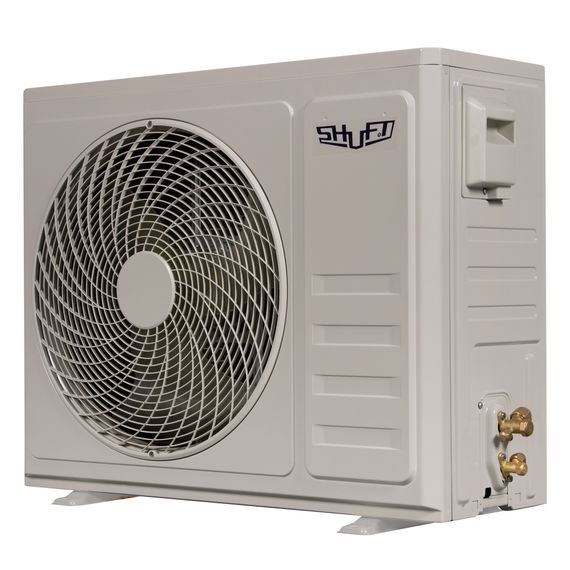 Комплект SHUFT SFLC_C-24HN1_V2_BL полупромышленной сплит-системы, кассетного типа (черная панель) — (3)