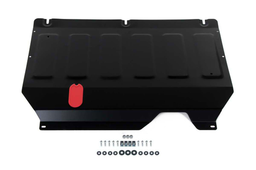 Защита картера и КПП АвтоБроня для Chery Arrizo 6 Pro 2022-н.в./Chery Arrizo 7 2014-2016/Kaiyi E5 2021-н.в., сталь 1.5 мм, с крепежом, штампованная, 111.00933.1