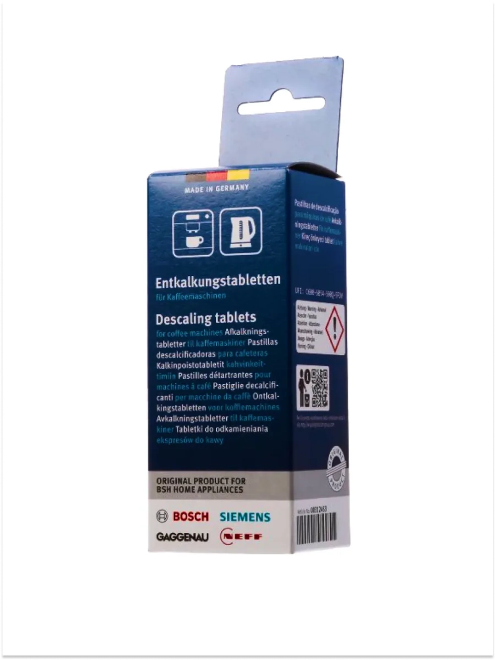 Таблетки для очистки от накипи 00311864 (00312453)