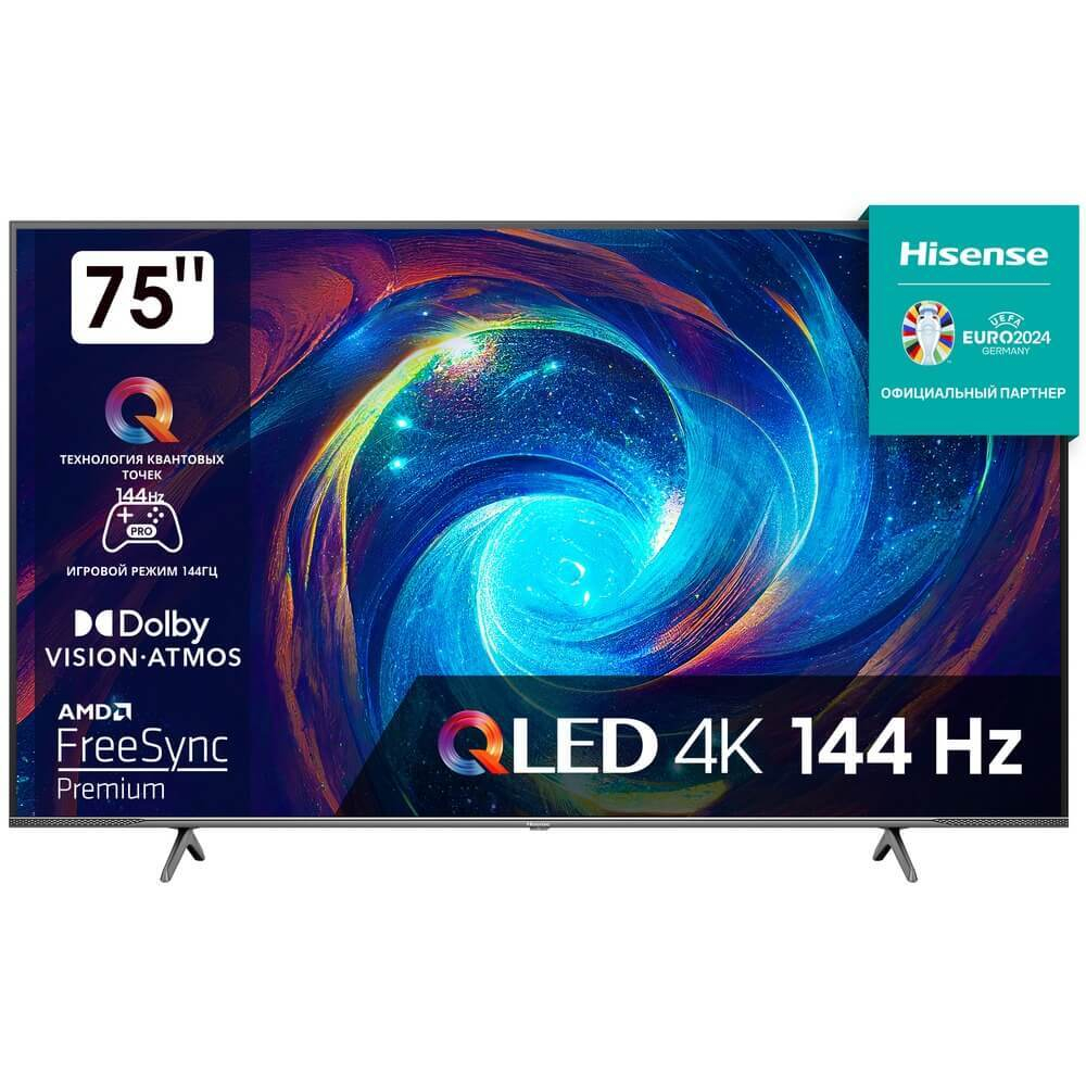 Телевизор Hisense 75" 75E7KQ PRO