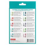 Dermal, Collagen Essence, маски с коллагеном, успокаивающие, ассорти, 10 шт. по 23 г (0,81 унции)