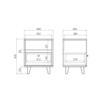 Прикроватная тумба TW006