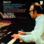 Alfred Brendel / Bach Italian Concerto BWV 971 - Chromatic Fantasy And Fugue BWV 903 (LP)