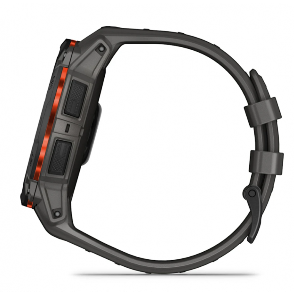 Умные часы Garmin Instinct 3 Solar 50 mm Black with Charcoal Band