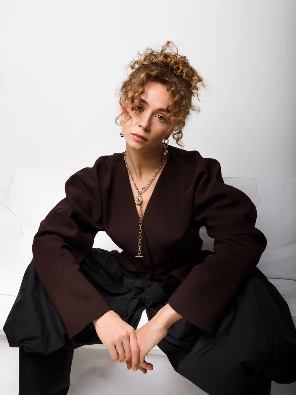 Колье "Coin major link" Bicolor