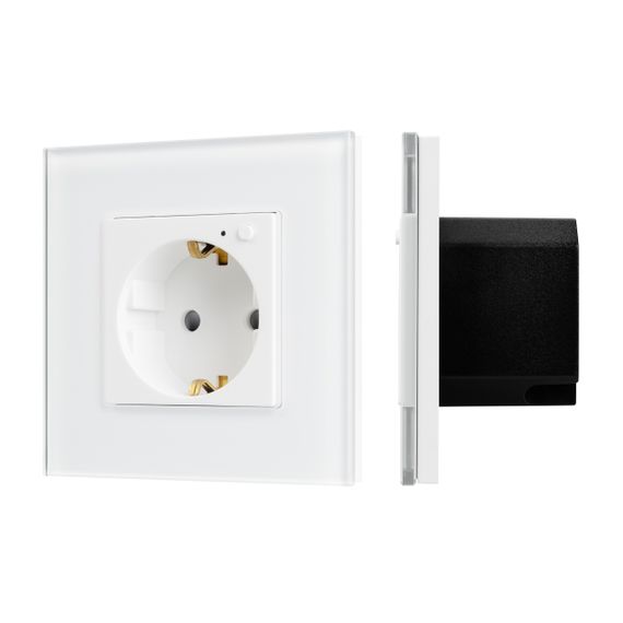 Розетка электрическая с Zigbee управлением SCT-OMALI-EUZB1-PL-WH (240V, 16A, Zigbee) Arlight 050215