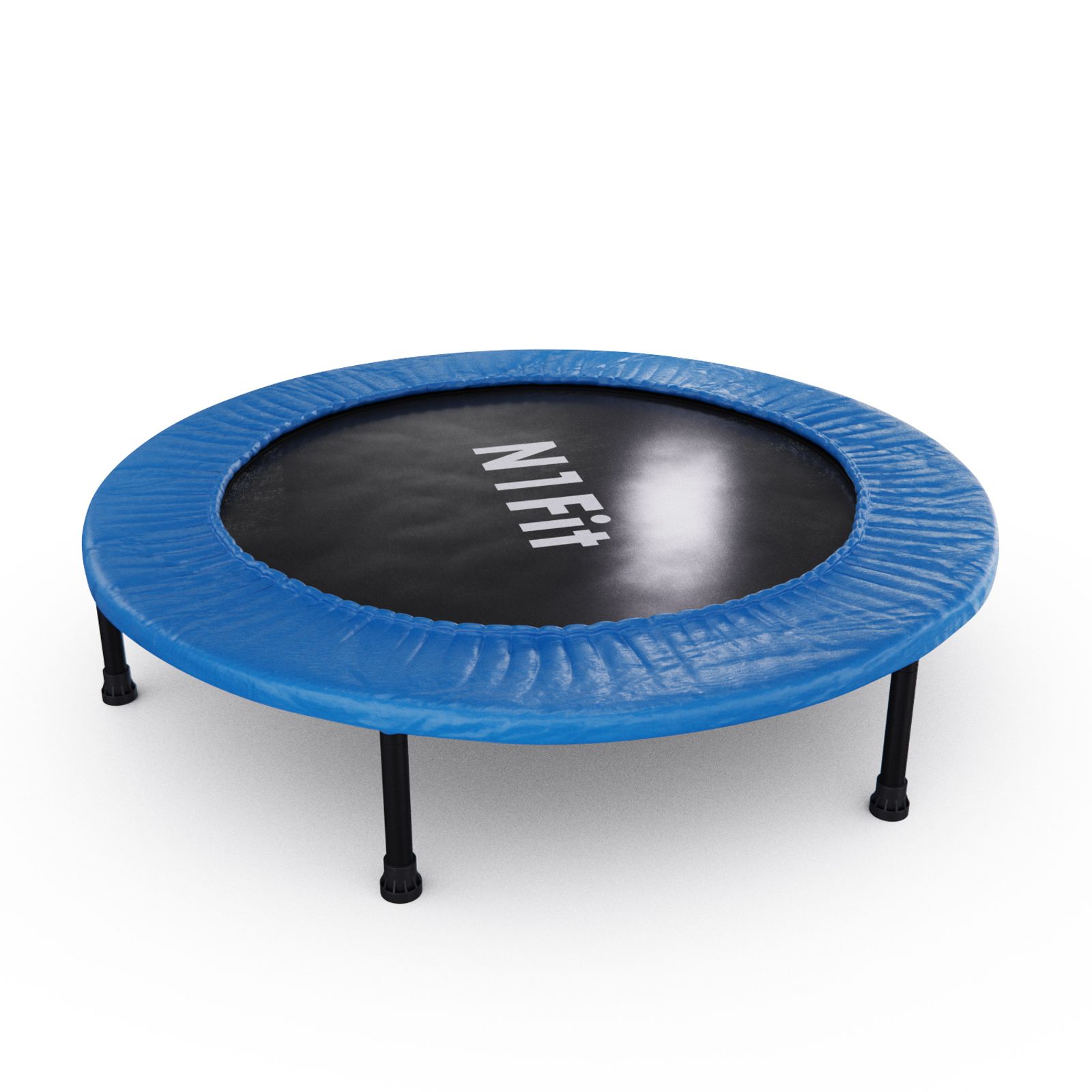 Батут для фитнеса усиленный DFC N1Fit 40'' (102 см)  складной фото №3