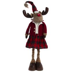 GAEM Игрушка набивная "Олень" (телескоп ноги), L23 W17 H99/40 см