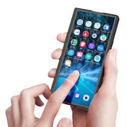Усиленный чехол черного цвета с MagSafe для Samsung Galaxy Z Fold 8 Ultra, серия Expn Series Magnetic от Dux Ducis