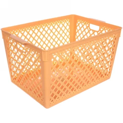 Корзина для хранения «Грация» желтая 31,5х21,5х17,5см