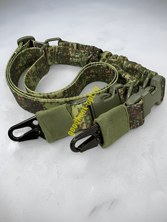 Тактический ремень на автомат двухточечный Пиксель