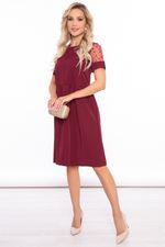 Платье "Богемия" (бордо) П3038 LT Collection (Акция)