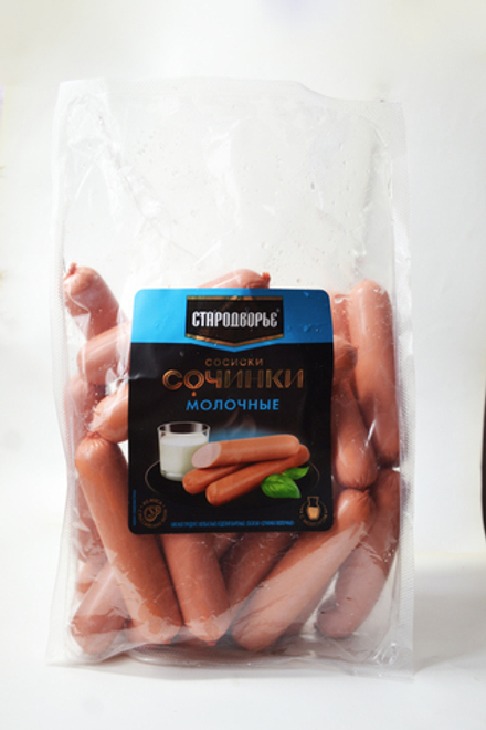 Сосиски Стародворье Сочинки Молочные/400 г
