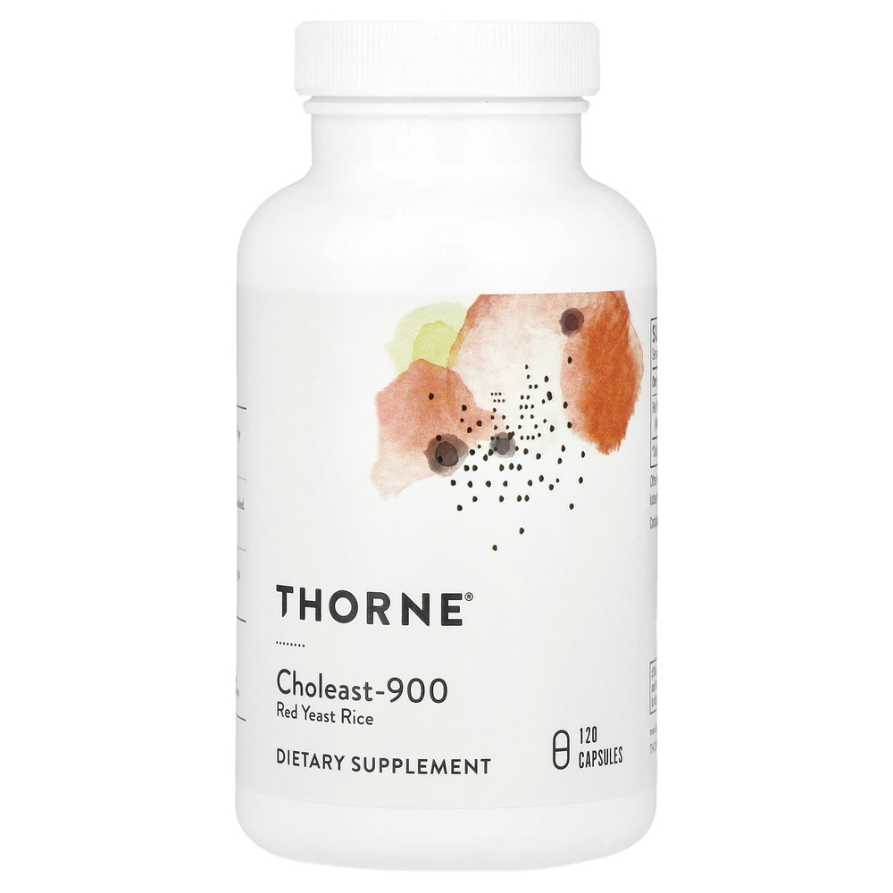 Thorne, Choleast-900, 120 капсул (900 мг в 1 капсуле)