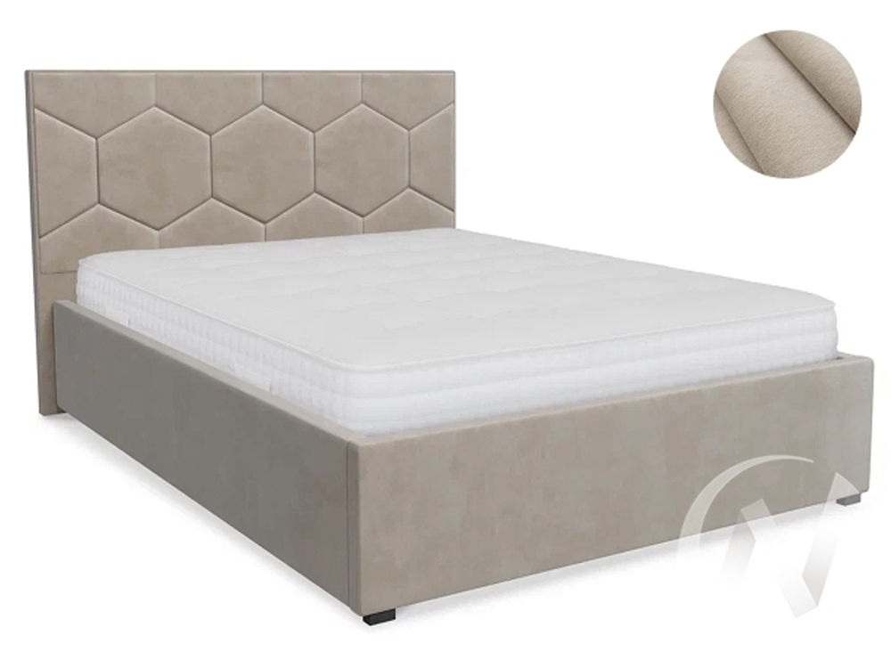 Кровать Соты 1 1;6 (Ultra Sand; 1 категория)