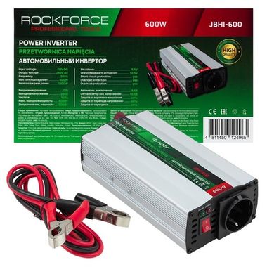 Инвертор (преобразователь напряжения) 600W RockForce RF-JBHI-600