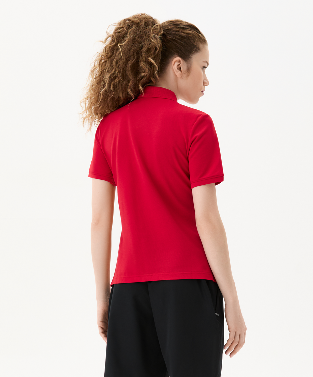 Поло женское JÖGEL PREMIER PerFormDRY CVC Polo W, красный