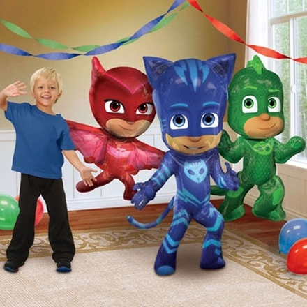 A 57 Надув воздухом Герои в масках в упаковке / PJ Masks AWK P93 / 1 шт /, Фольгированный шар. Б43