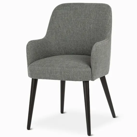 Стул Onsen, серый, черные ножки