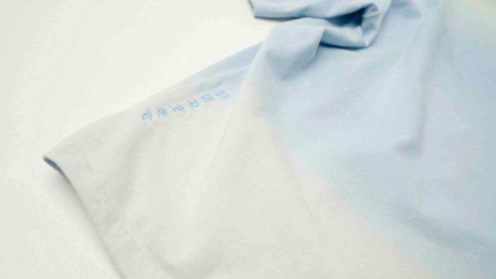 Футболка Parfet Ocean голубая