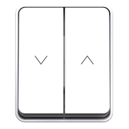 Выключатель для жалюзи 2-кл. ОП AtlasDesign PROFI 10А IP54 бел. SE ATN540119