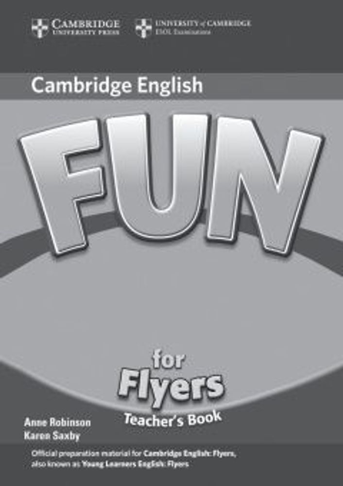 Fun for Flyers 2nd Edition Teacher&#39;s Book