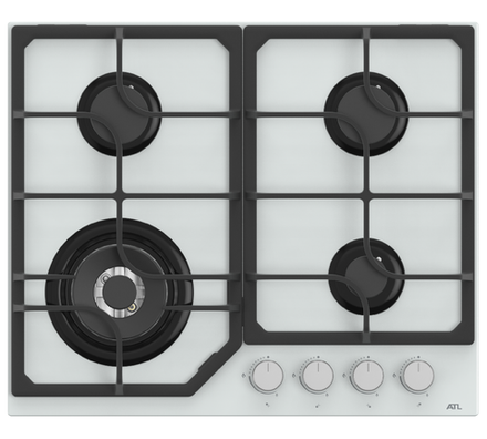 Варочная панель газовая ATL 1 TB 60 WH MSTGQ