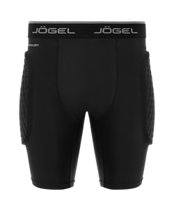 Шорты вратарские с защитой ScalePad Goalkeeper Shorts, черный