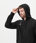 Худи на молнии ESSENTIAL Cotton Zip Hoodie, черный
