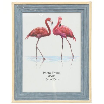 Фоторамка фото 15х20 см, синий обод, Y4-3888