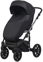 Детская коляска Riko Nano Thermo Ecco 3 в 1 с автокреслом Rant Cruise Grey 01 Black (черный)