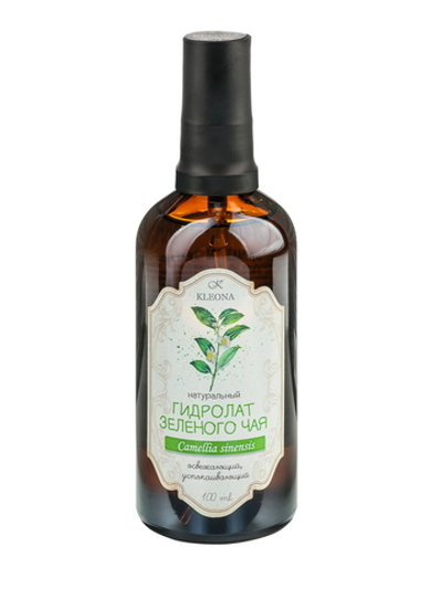 Гидролат для лица Kleona Зеленого чая тонизирует, повышает упругость 100 мл