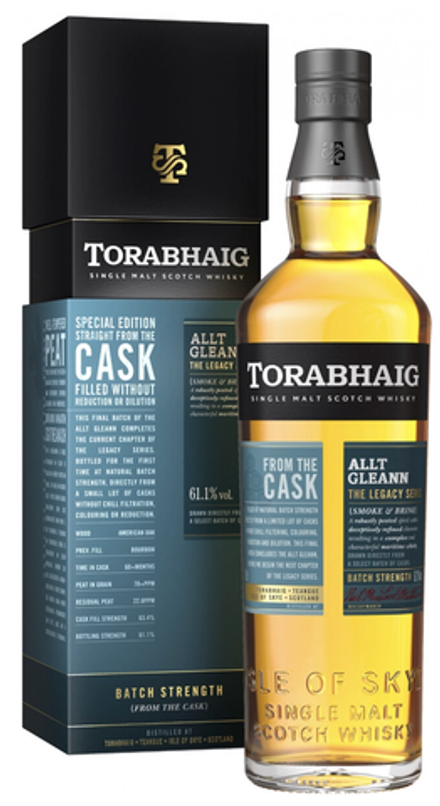 Виски Torabhaig Legacy Series Allt Gleann Batch Strength, 0.7 л.