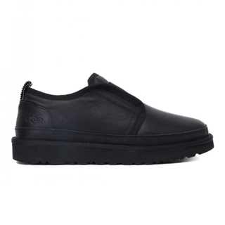 Ugg Mens Slippers Flex Leather Black