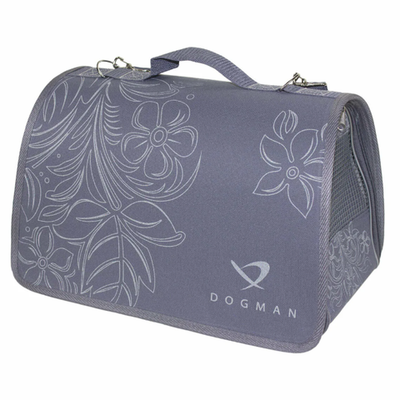 Сумка лира №1 "dogman" (серая)