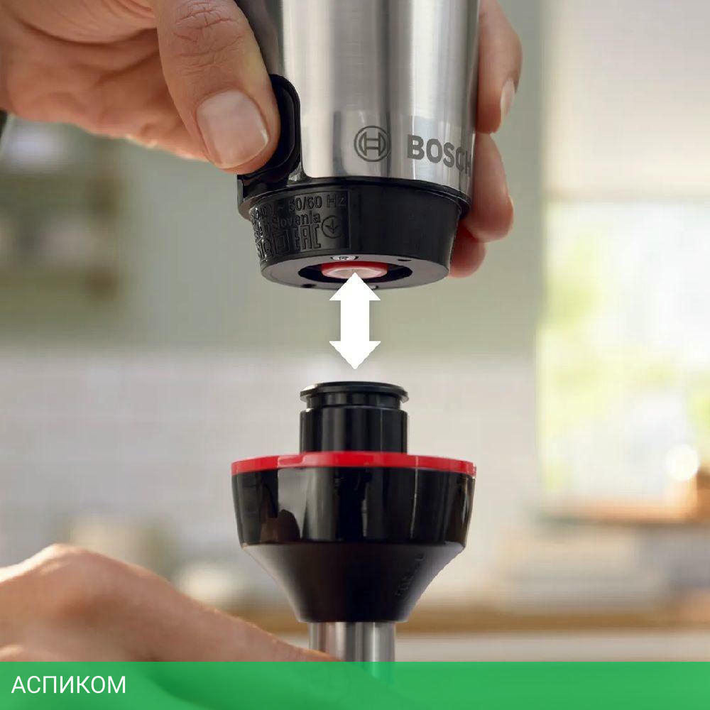 Блендер Bosch MSM6M610 нержавеющая сталь/черный