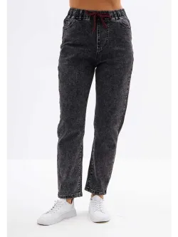 Джинсы на резинке больших размеров