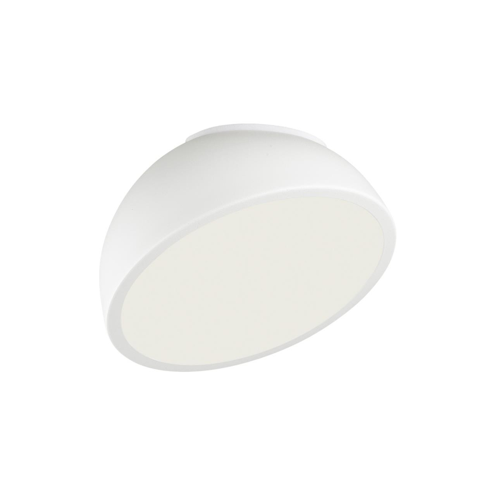 7657/11L MITRA LED SN 549 Светильник пластик/белый LED 11Вт 4000K D200 IP20 PLUTO WHITE