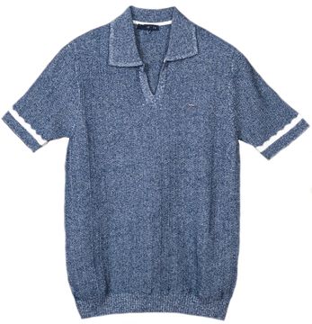 Футболка Поло из хлопка и льна MeleCL (Турция). Р-ры 46-52