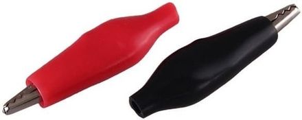 Зажим "крокодил" 56 мм 5А в изоляторе