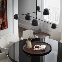 Люстра На Штанге Goda Black By Imperiumloft