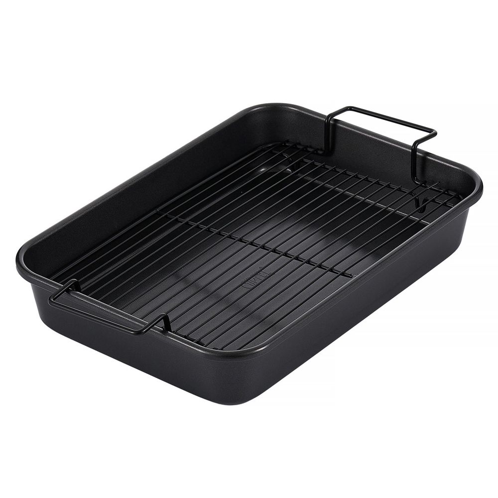 Жаровня с решеткой Gipfel Maximus Black 52712 34,5x24х6 см