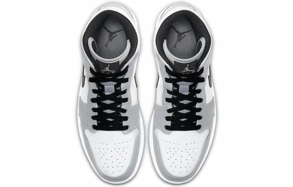 Кроссовки Jordan Air Jordan 1 Mid 'Light Smoke Grey' 'Dior'