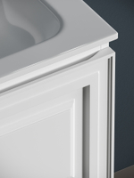 Тумба с раковиной Sancos Very 80 см VR80W bianco