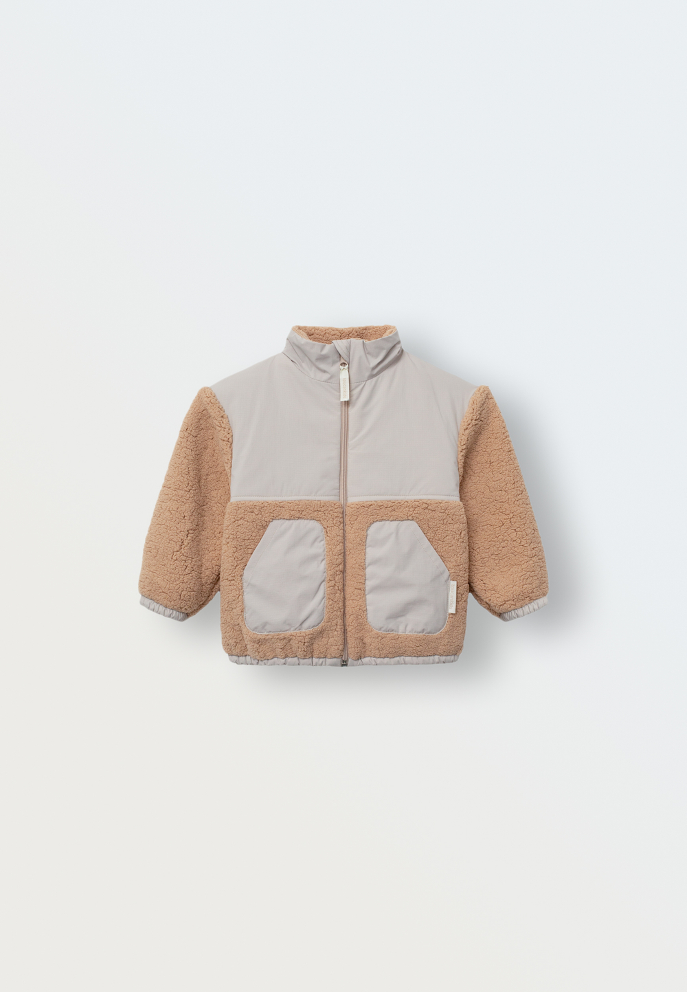 Куртка демисезонная из шерпы (сливочный)